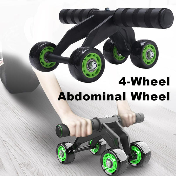 Four-Wheel Abdominal Roller for Home Exercise