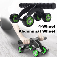 Four-Wheel Abdominal Roller for Home Exercise