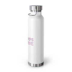 Dimps Drive 22oz Copper Vacuum Insulated Bottle – Double-Wall Stainless Water Bottle