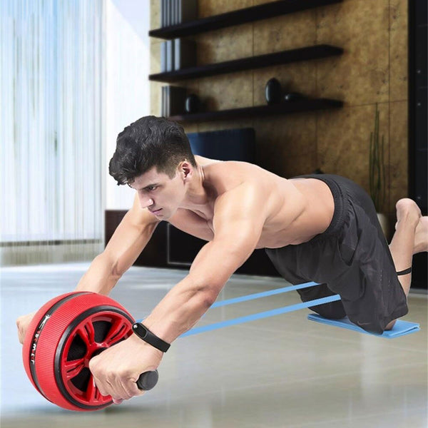Silent TPR Ab Roller Wheel for Core Training