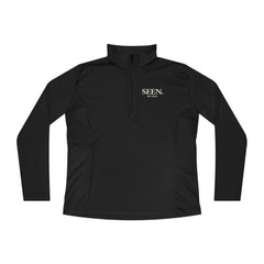 Seen. By God. Women’s Quarter-Zip Pullover