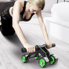 Four-Wheel Abdominal Roller for Home Exercise