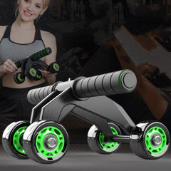 Four-Wheel Abdominal Roller for Home Exercise