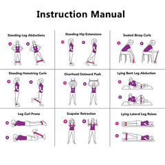 5-Level Yoga & CrossFit Resistance Bands