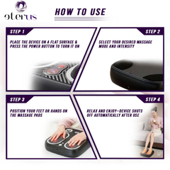 Heated Foot Massager for Deep Tissue Relaxation