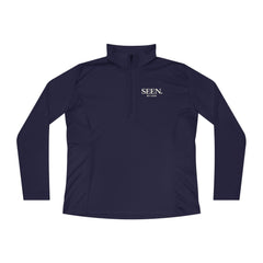 Seen. By God. Women’s Quarter-Zip Pullover