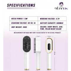 Multi-Functional 3-in-1 Scalp Massager and Oil Applicator Brush