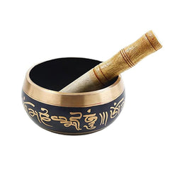 Tibetan Metal Singing Bowl for Meditation & Relaxation