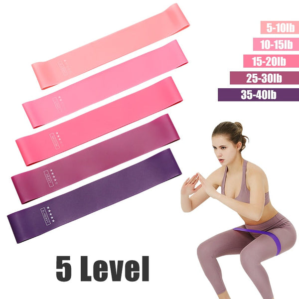 5-Level Yoga & CrossFit Resistance Bands