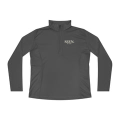 Seen. By God. Women’s Quarter-Zip Pullover