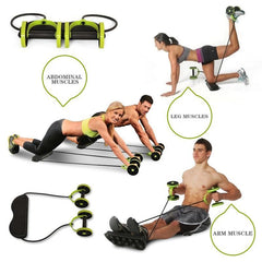 Multi-Functional Roller Wheel Abdominal & Fitness Trainer