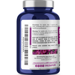 NusaPure Red Clover Extract 100mg – 200 Veg Capsules