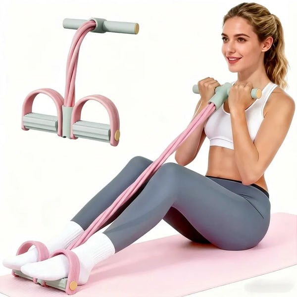 Adjustable Resistance Foot Pedal Exerciser for Home Workouts