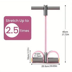 Adjustable Resistance Foot Pedal Exerciser for Home Workouts