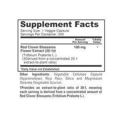 NusaPure Red Clover Extract 100mg – 200 Veg Capsules