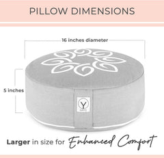 Premium Buckwheat Meditation Cushion