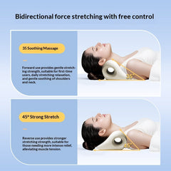 Cervical Neck Relaxer Foam Traction Support Pillow