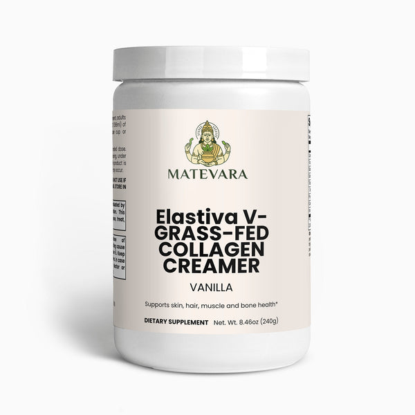 Elastiva V Grass-Fed Collagen Creamer – Vanilla