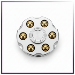 Metal Alloy Rotating Cylinder Spinner Fidget