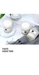 Handmade Soy Wax Scented Candle with Glass Holder