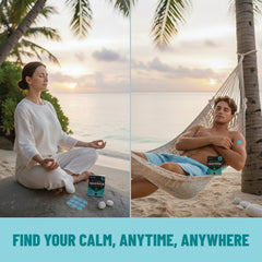 Calm Patches with GABA, Ashwagandha & L-Theanine – 36 Patches