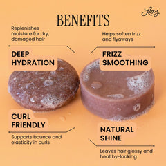 RELAX Moisturizing Shampoo & Conditioner Bar with Argan Oil
